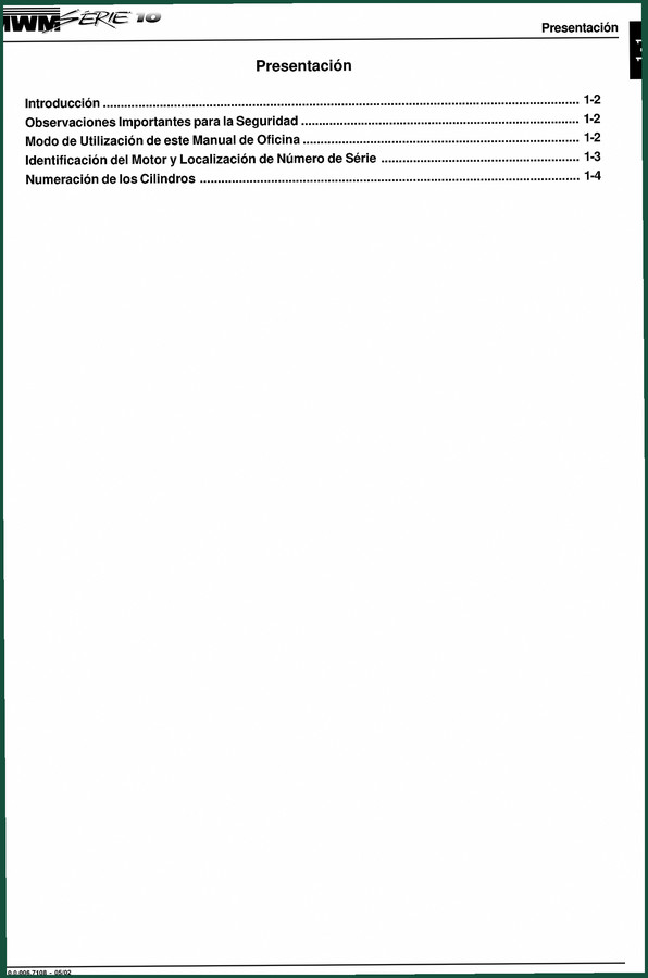 MWM 6.07 TCA Technical Manual – 212 Pages Factory Specs