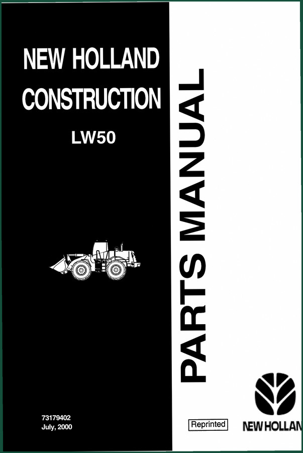 New Holland LW50 2000 Parts Catalog – OEM Exploded Views & Part Numbers
