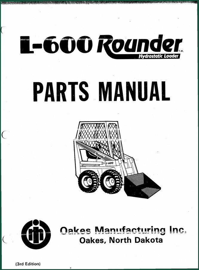 Oakes Manufacturing L-600 Parts Catalog – OEM Exploded Views & Part Numbers