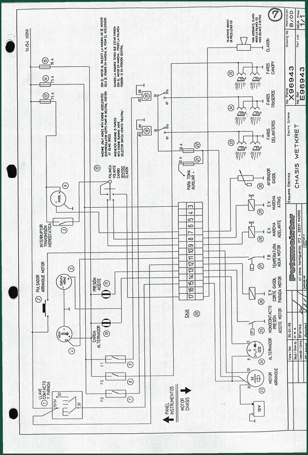Putzmeister WMK 102 Mega Electrical Schematic – 20-Page OEM Wiring