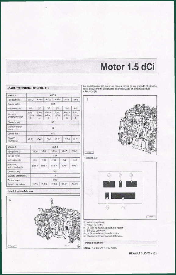 Renault Trucks XR113, X076V, X11A, X150W, XR11F Technical Manual – 42 Pages OEM Specs