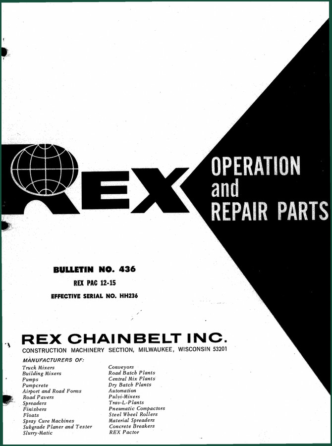 Terexlift PAC 12-15 Repair Manual – Factory OEM Service Data