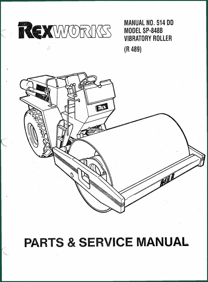 Rexworks SP-848B Parts Catalog – 182 Pages OEM Documentation