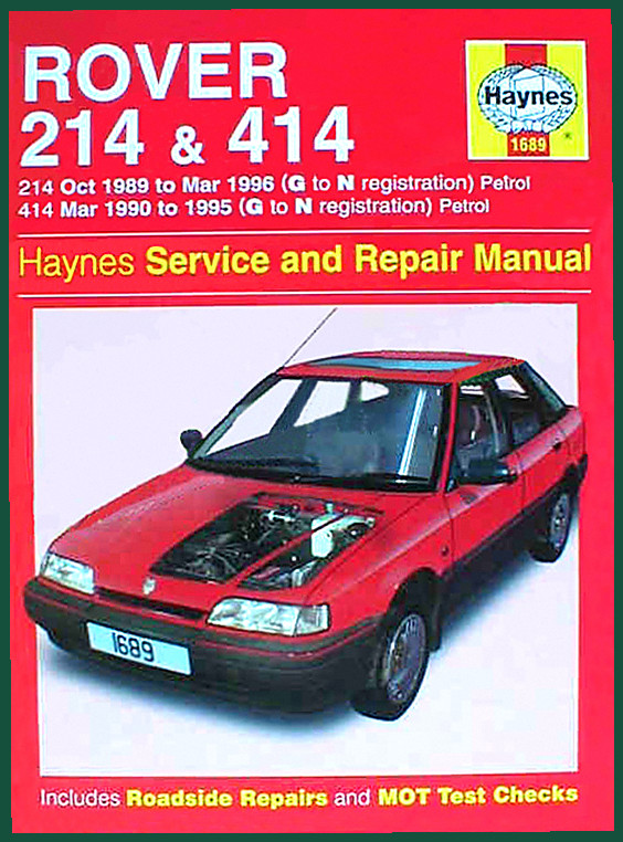 Land-rover 214, 414 1997 Service Manual – OEM Factory Specs