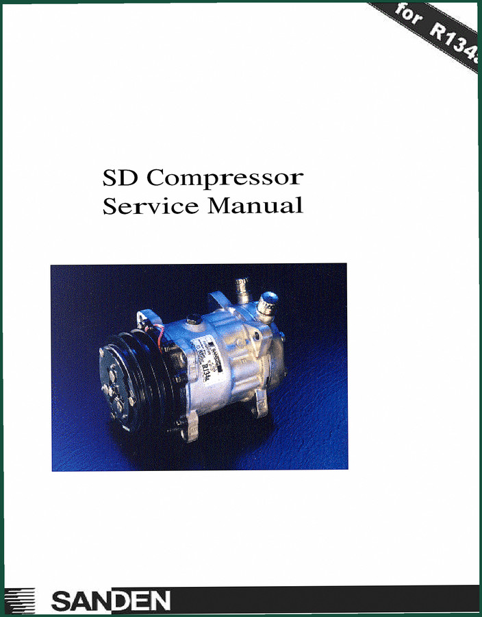 Sanden SD-505, SD-507, SD-508, SD-510, SDB-706 Service Manual – 33 Pages