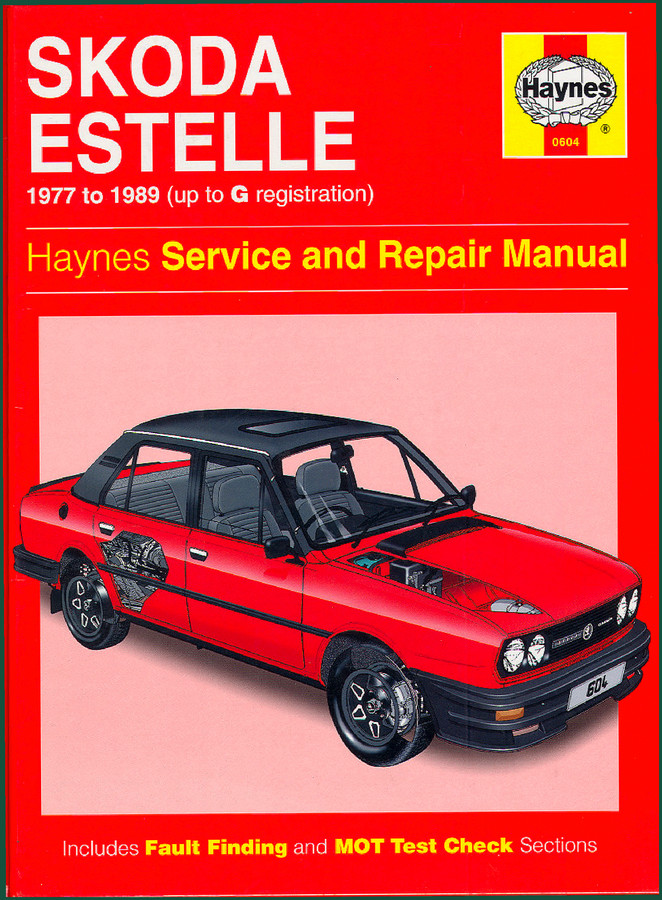 Skoda Estelle 105, Estelle 120, Estelle 130, Estelle 135/136, Rapid 1996 Repair Manual – Factory Procedure