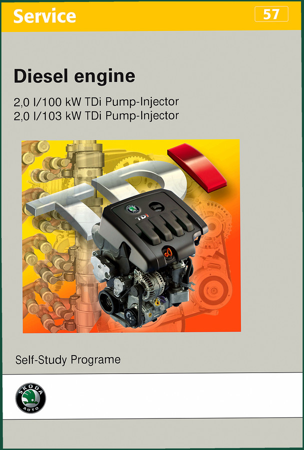 Škoda OCTAVIA II Service Manual – 2.0L TDI Pump-Injector Engine