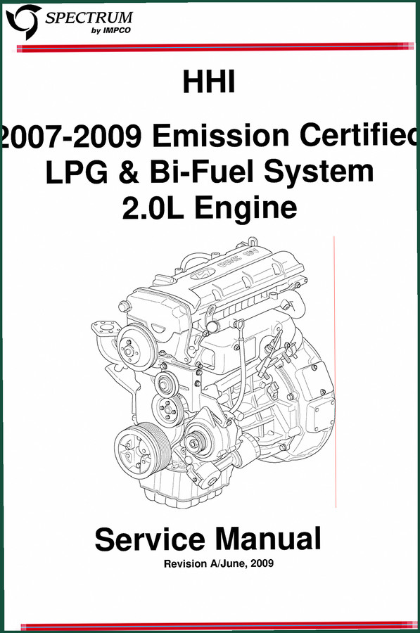 Spectrum HHI 2009 Service Manual – Factory LPG & Bi-Fuel Diagnostics
