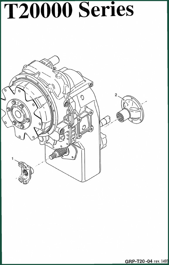 Dana Spicer T20000 2005 Parts Catalog – 44-Page OEM Specs