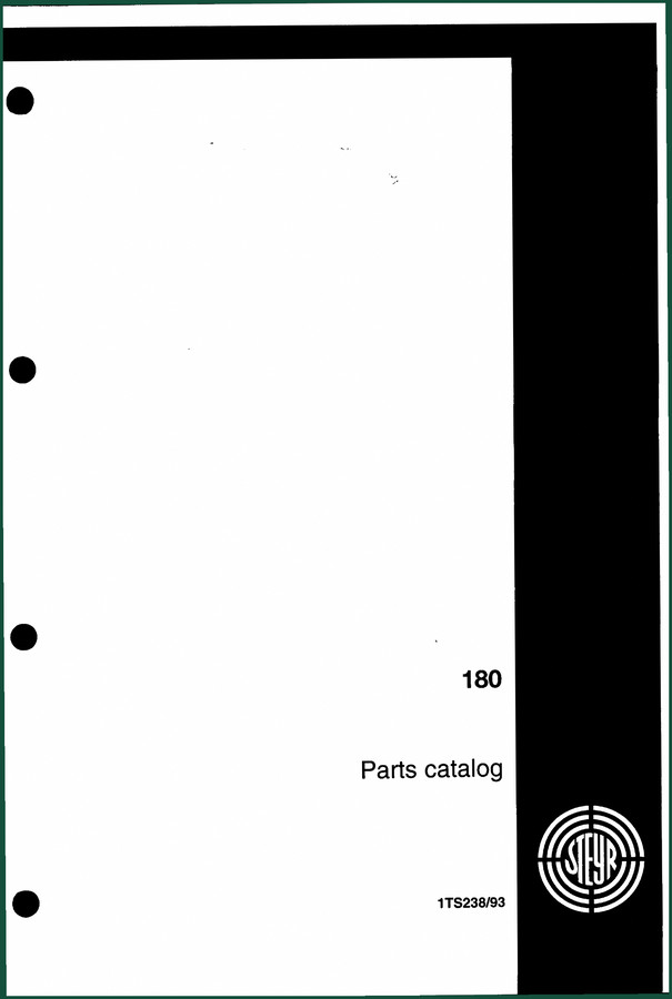 Steyr 180 Parts Catalog – 49 Pages OEM Parts Schematics