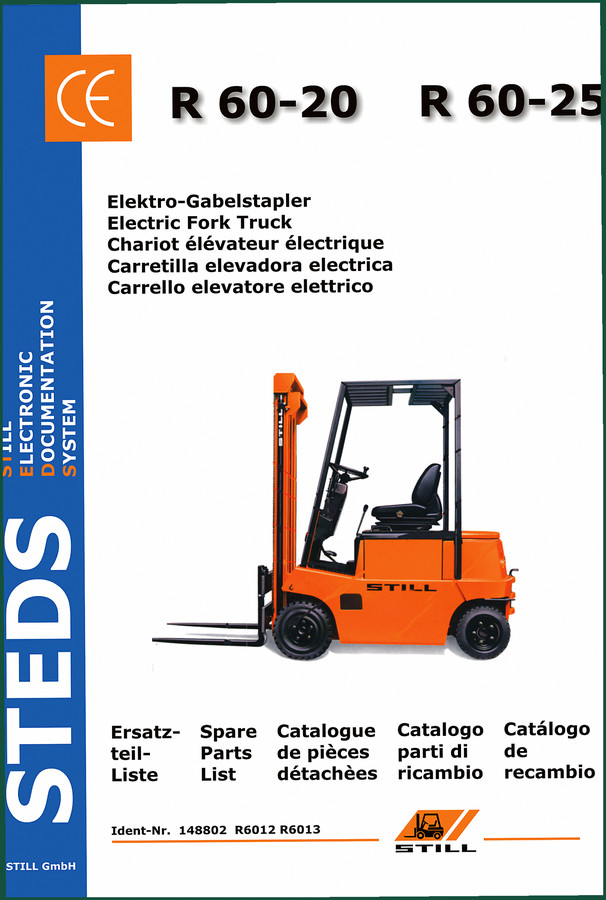 Still R 60-20, R 60-25 2016 Parts Catalog (1537 Pages) | AutoFix Global