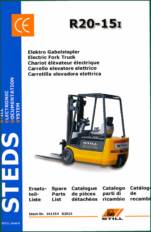 Still R20-15I 2015 Parts Catalog – 1296 Pages OEM