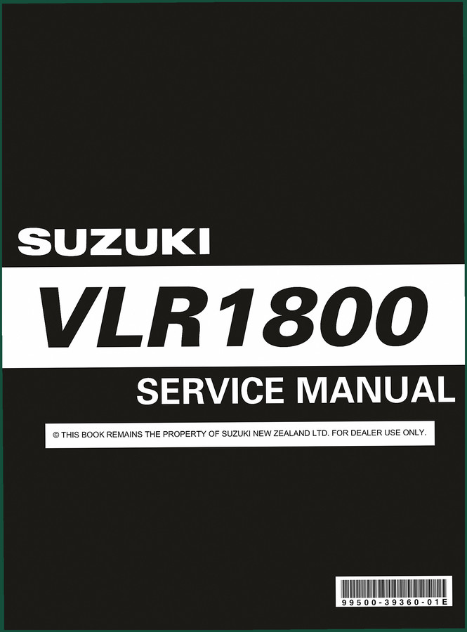 Suzuki VLR1800 2008 Service Manual – 624 Pages Factory Specs