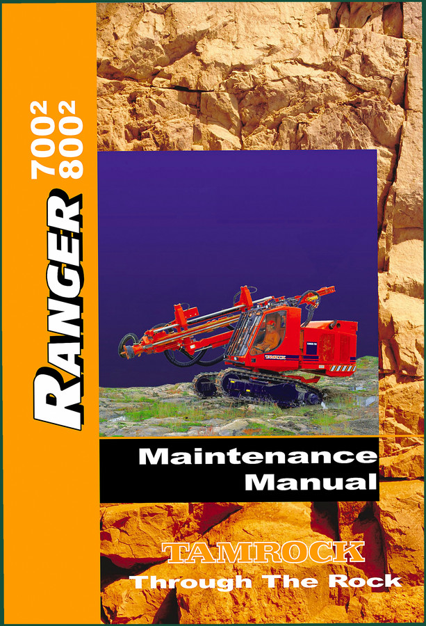 Tamrock RANGER 700, RANGER 800 2003 Operators Manual – Factory Specs