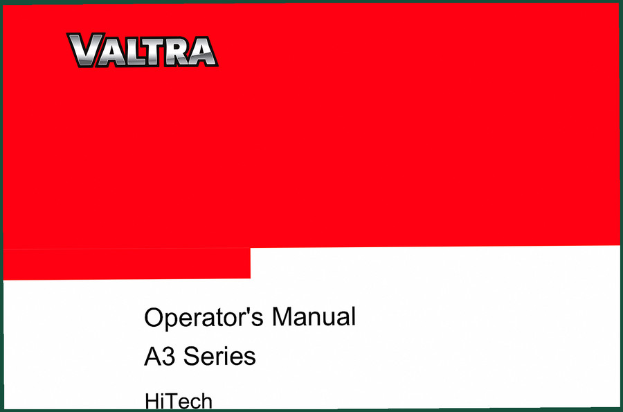 Valtra Valmet A83, A93 Operators Manual – Official OEM Documentation