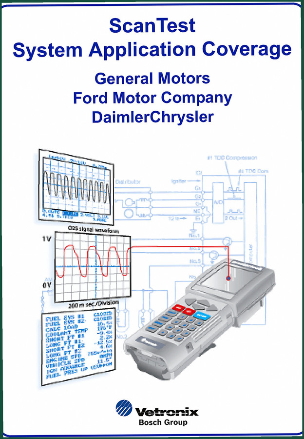 Vetronix GM Ford DaimlerChrysler 2006 Diagnostics Manual – 21 Pages