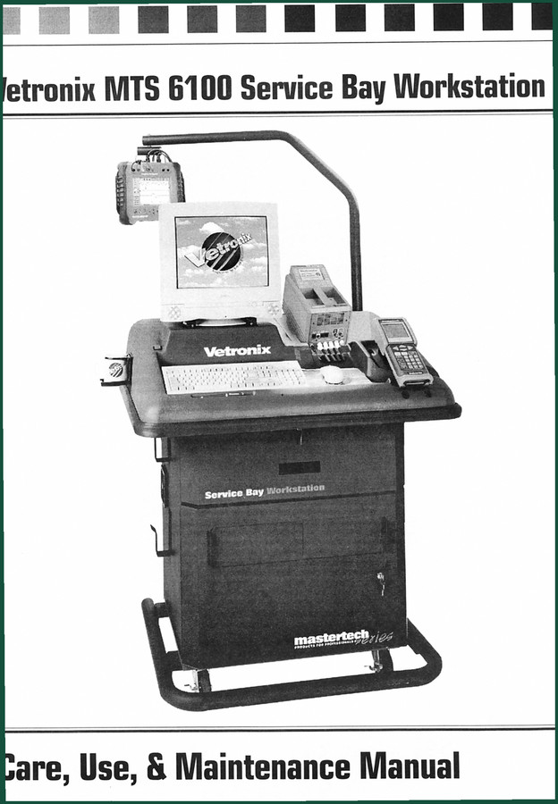 Vetronix MTS 6100 Technical Manual – Official OEM 16-Page Document