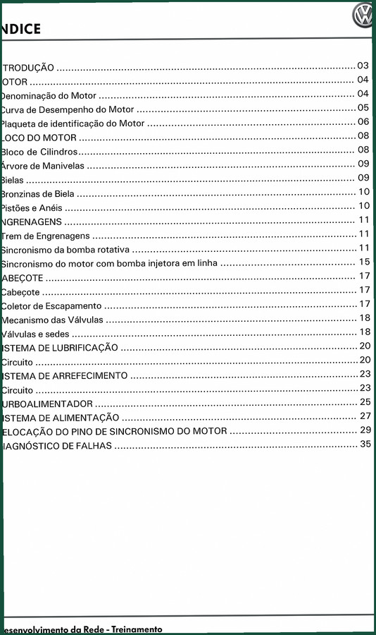 Volkswagen 13, 15, 17 Training Manual – Factory Specs & Diagnostics