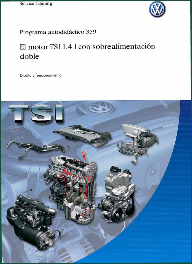 Volkswagen 1.4 TSI Training Manual – OEM Engineering Reference