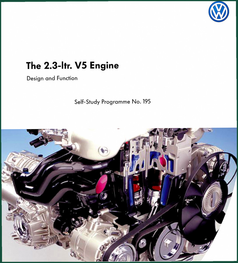 Volkswagen 2.3-ltr. V5 Training Manual – Factory Specs