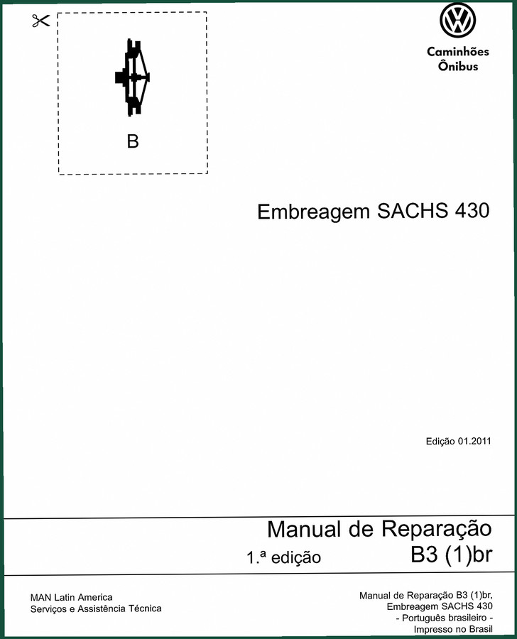 Volkswagen B3 2011 Repair Manual – Clutch System Factory Specs