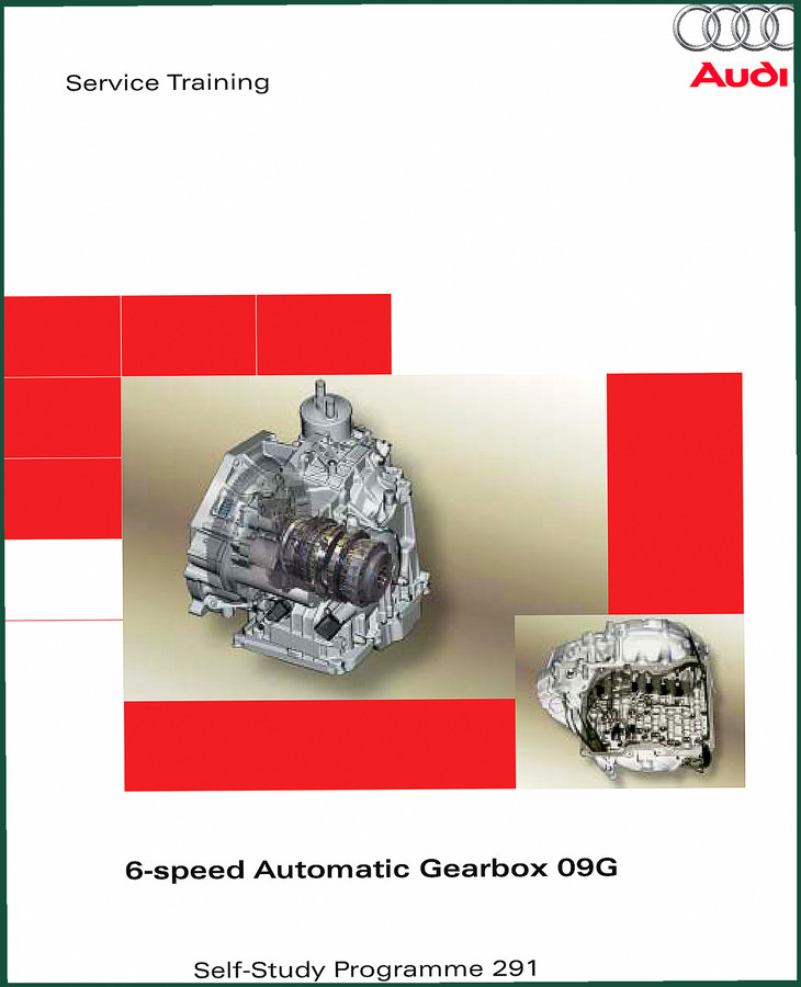 Volkswagen Audi A3, Audi TT Training Manual – 09G Gearbox