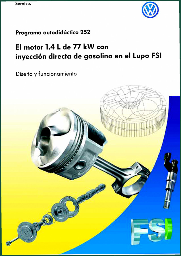 Volkswagen Lupo FSI Training Manual – Factory Specs