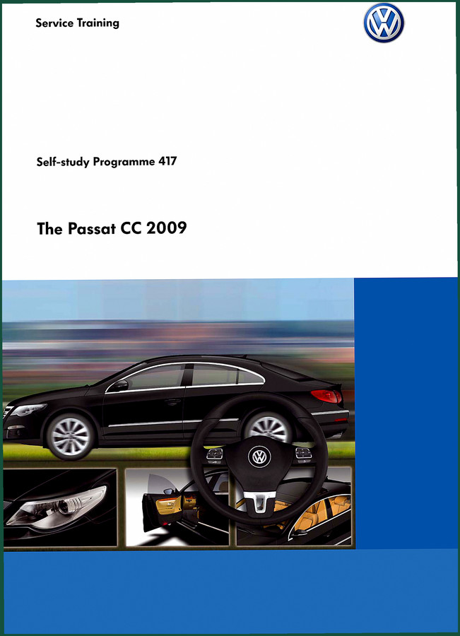 Volkswagen Passat CC 2009 Training Manual – Factory Specs