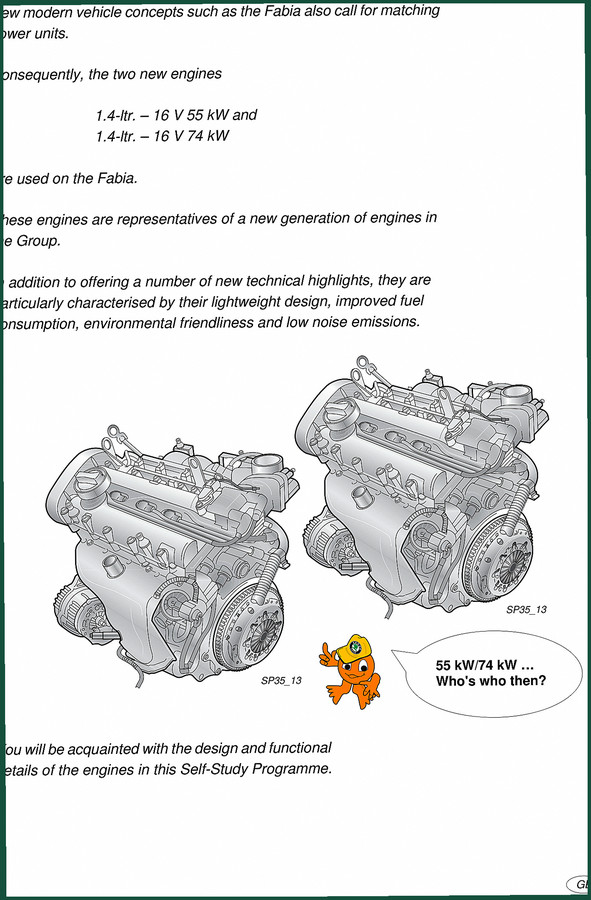 VW Fabia Training Manual – Factory Specs & Diagnostic Data