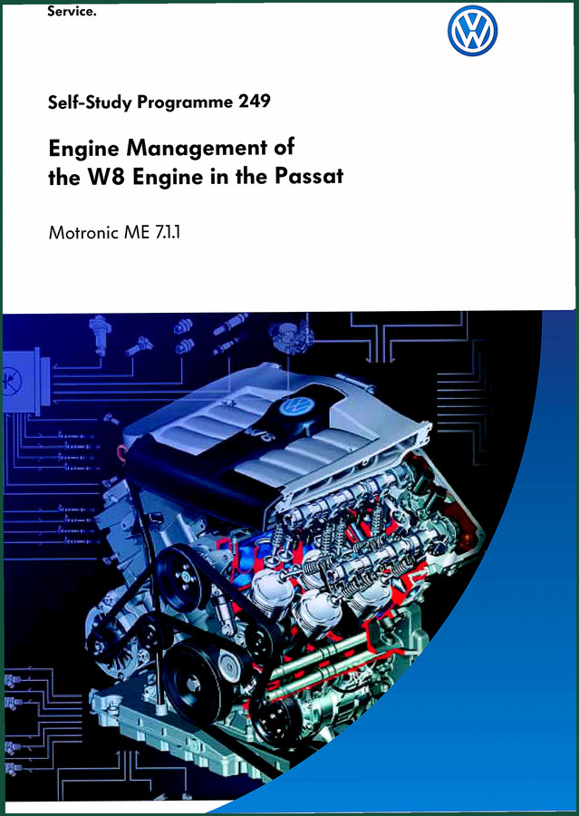 VW Passat Training Manual – W8 Engine Management System Diagnosis