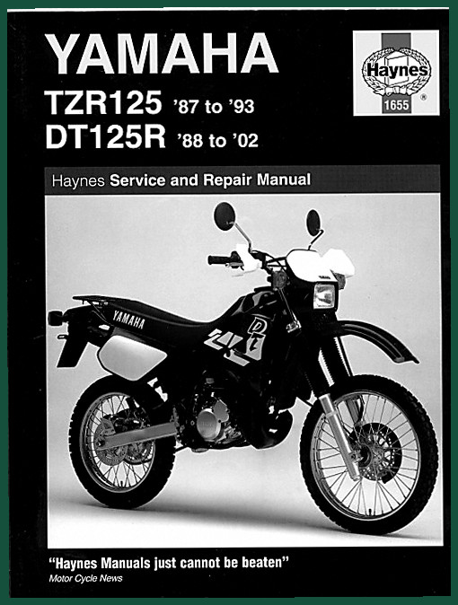 Yamaha TZR125, DT125R 2002 Service Manual – 162 Pages OEM Data
