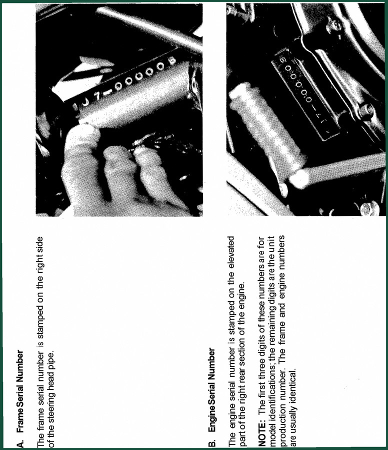 Yamaha XS750 Technical Manual – Factory Specs for 747cc Triple