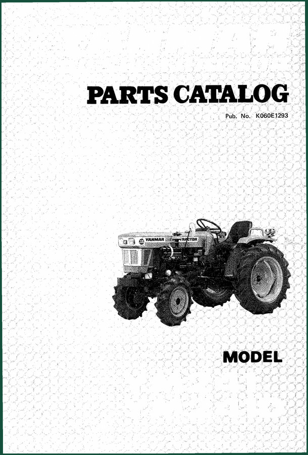 Yanmar YM241D Parts Catalog – Exploded Views & OEM Part Numbers