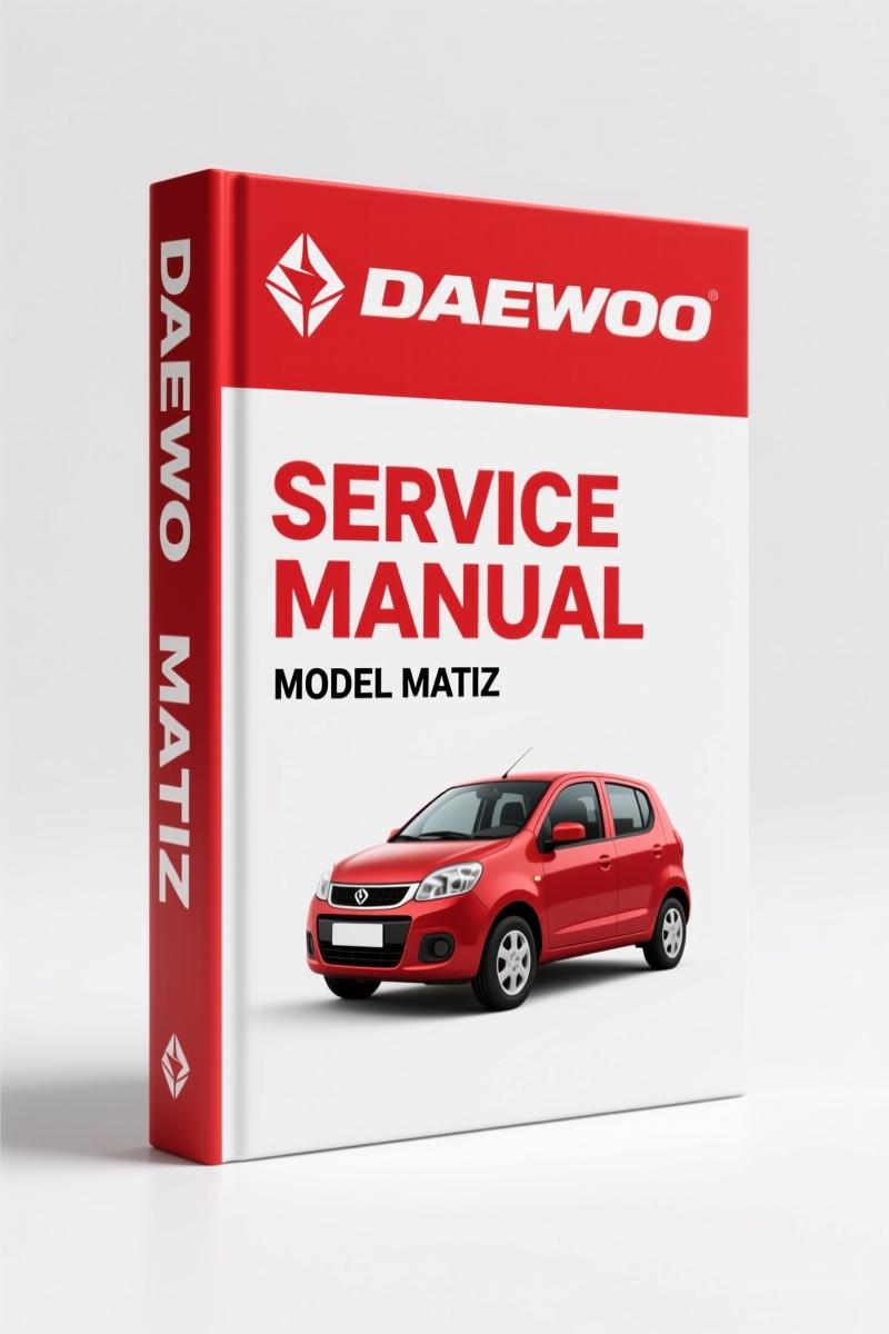 Daewoo Matiz Service Manual – Factory Transaxle Repair Data