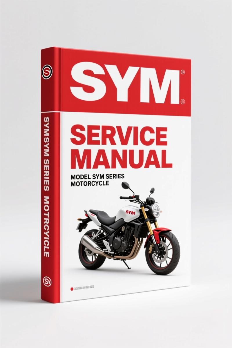 SYM SYM Series Motorcycle Service Manual – 184 Pages Factory Specs