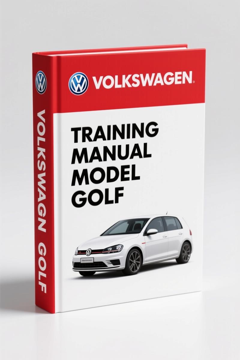 Volkswagen Golf Training Manual – 64-Page Factory Construction & Operation Guide