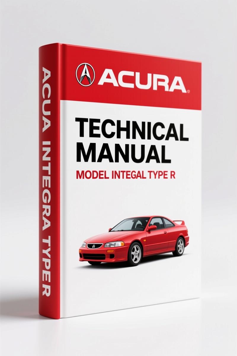 Acura Integra Type R 1997 Technical Manual – Factory Engine Specs
