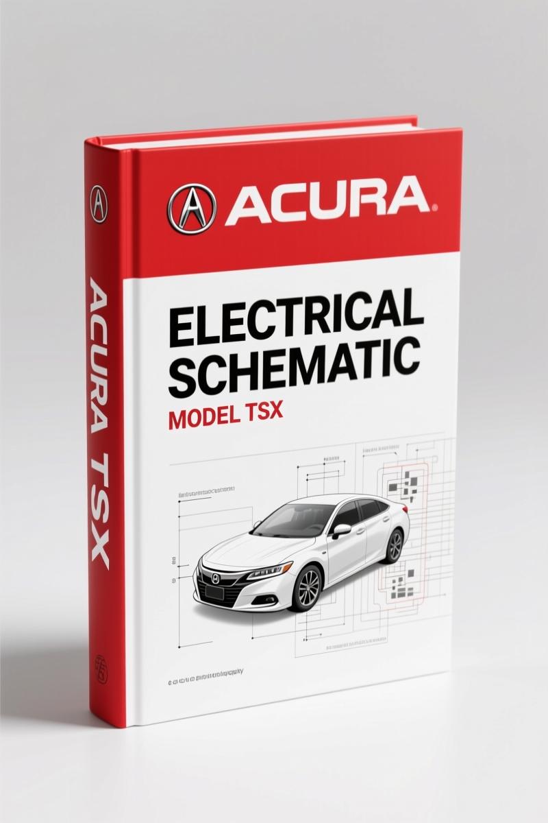 Acura TSX 2004 Electrical Schematic – Factory Connector Locations