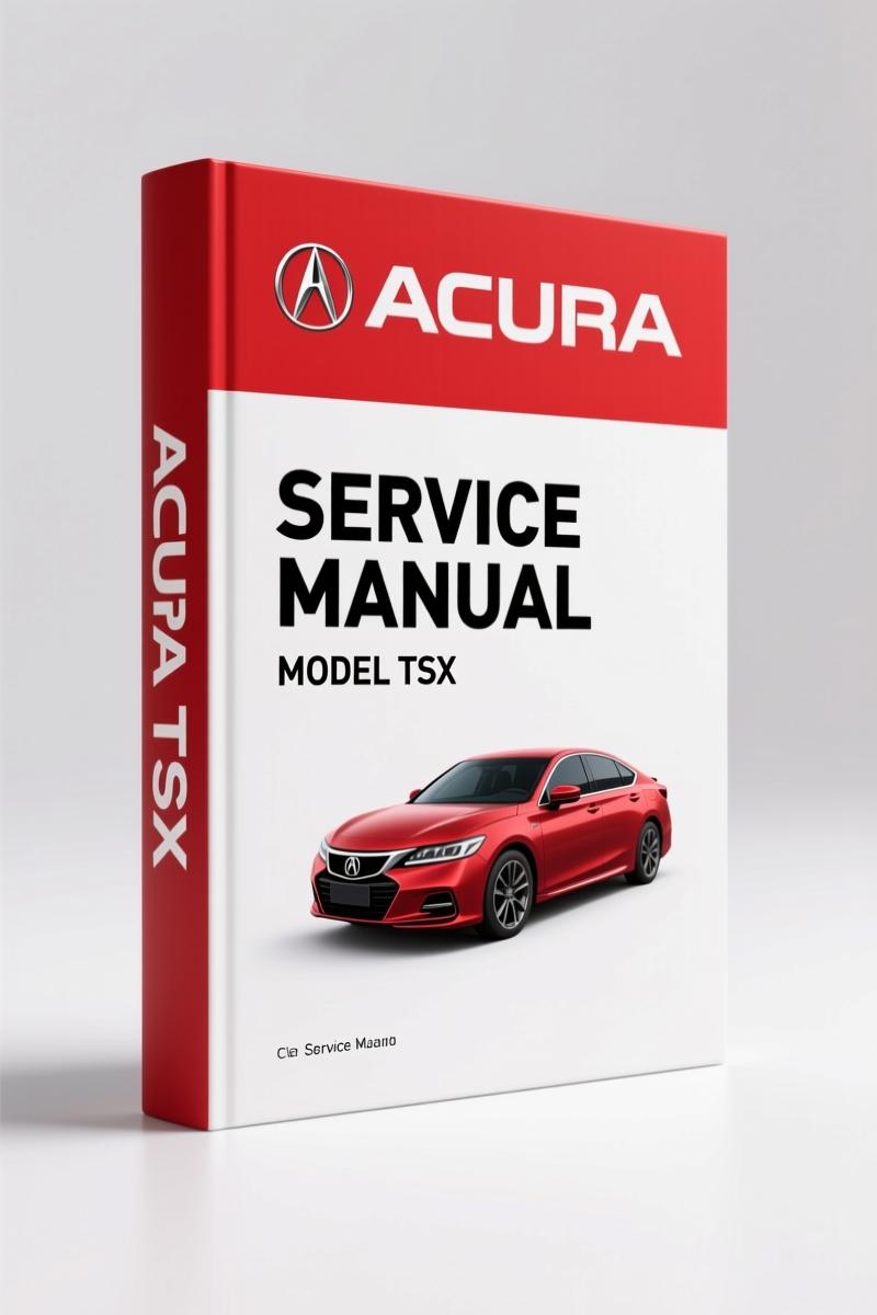2004 Acura TSX Service Manual – Factory Diagnostics for MCTA 5-Speed