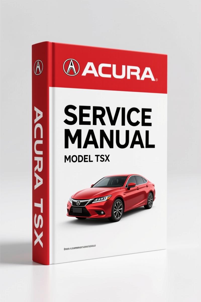 Acura TSX 2004 Service Manual – Factory Transmission Specs