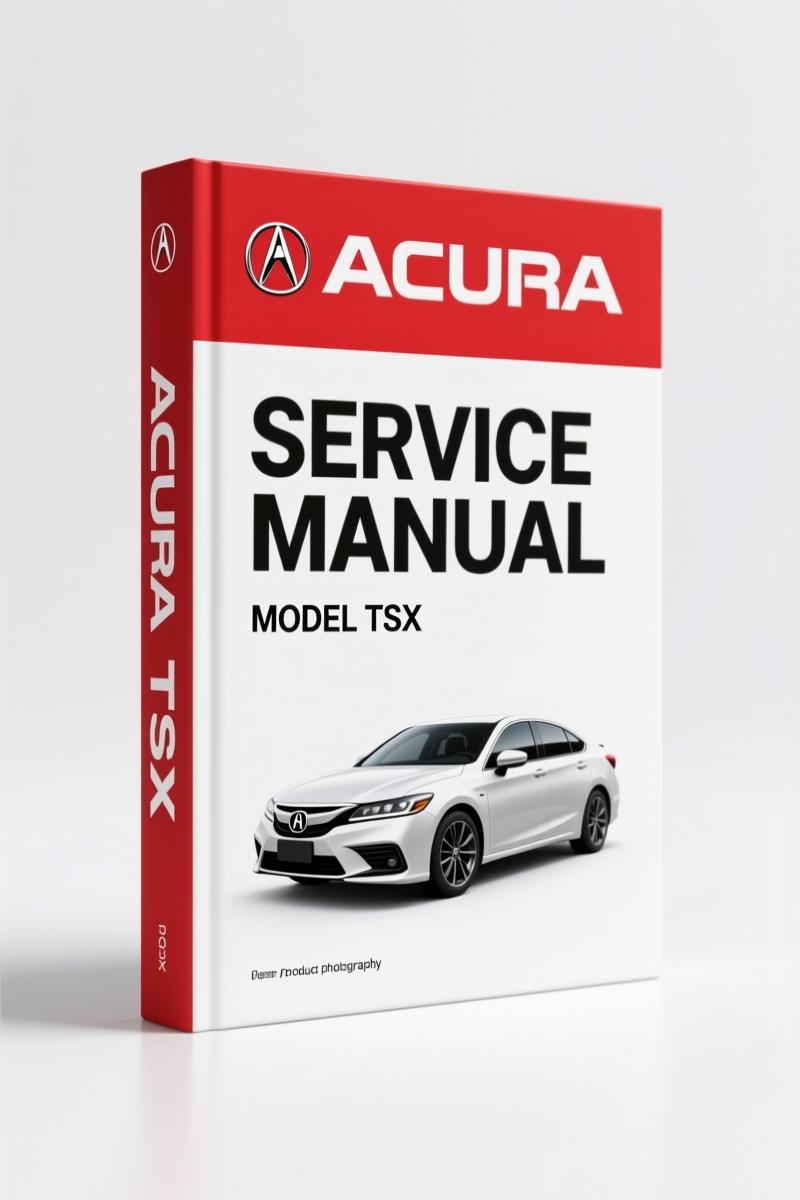 Acura TSX 2004 Service Manual – Factory OEM Air Bag System