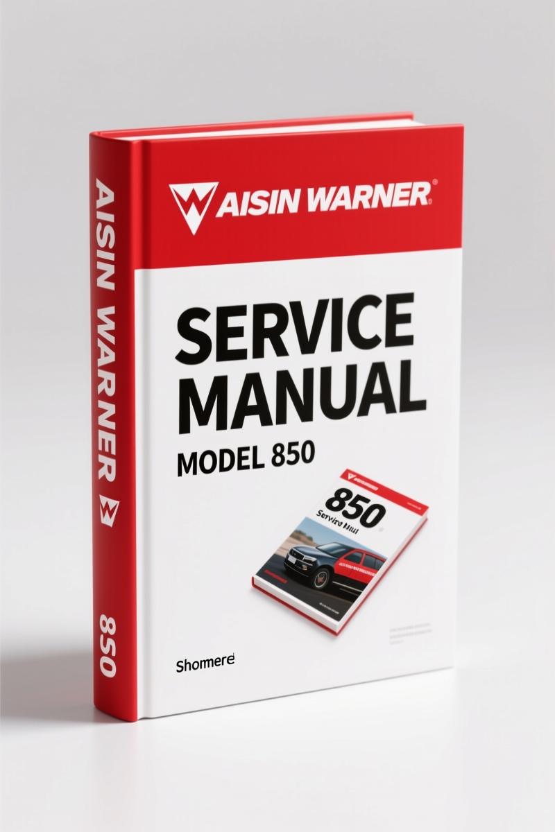 Aisin Warner 850 2004 Service Manual – Official Factory Specs