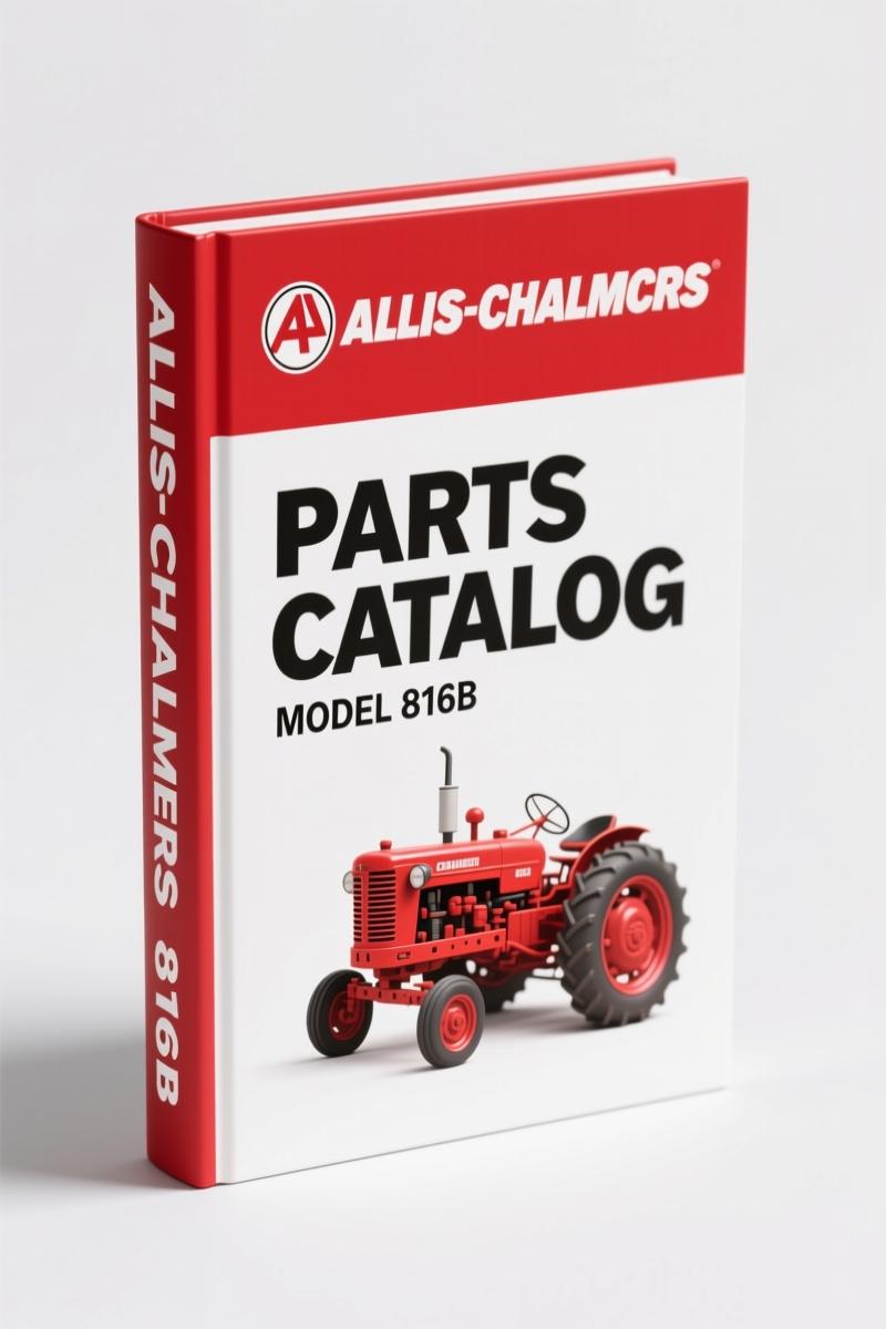 Allis-chalmers 816, 816B 1974 Parts Catalog – 461 Pages of OEM Parts Data