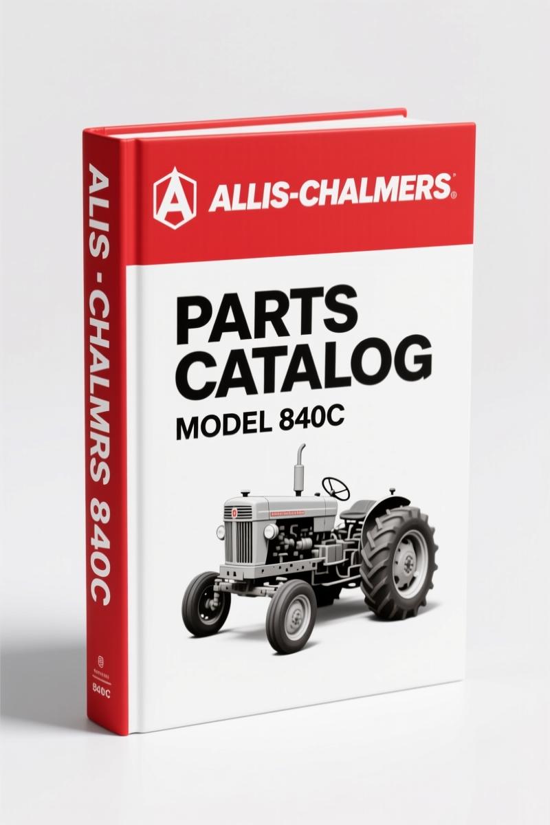 Allis-chalmers 840C 1982 Parts Catalog – 221 Pages of OEM Part Numbers