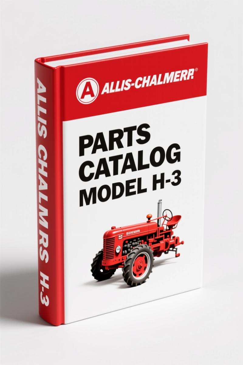 Allis-chalmers H-3, HD-3 Parts Catalog – 257 OEM Pages