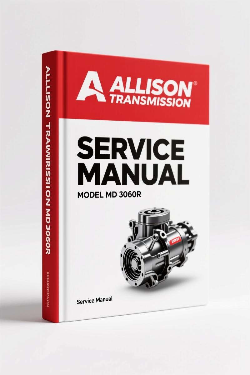 Allison MD 3060-3066 1998 Service Manual