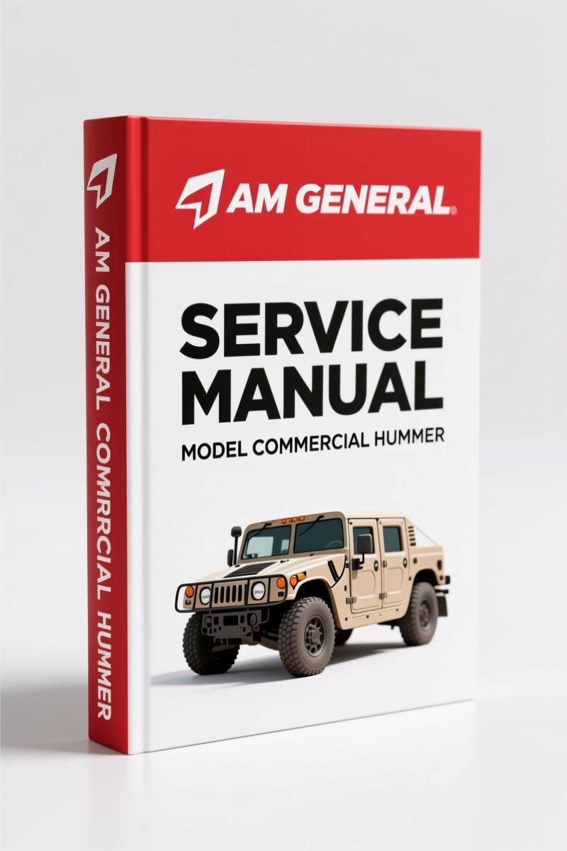 AM General Commercial Hummer 2002 Service Manual – 1203 Pages of Factory Specs