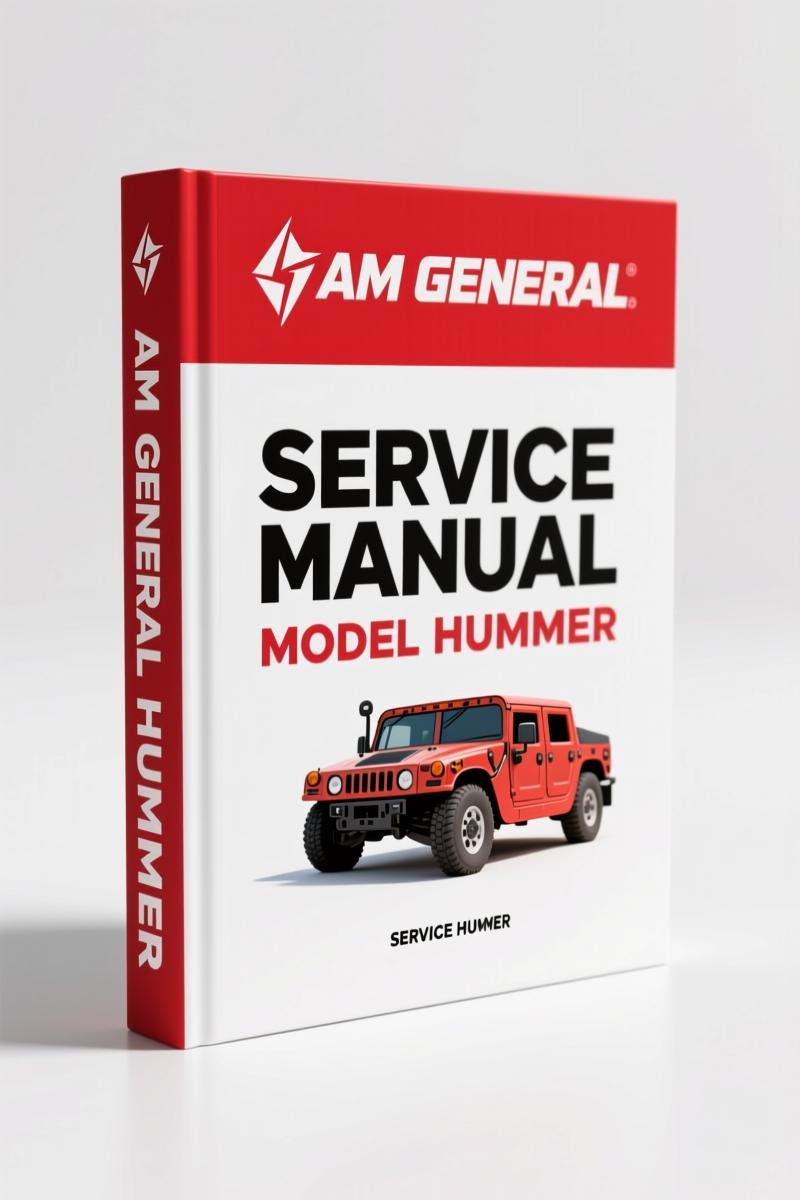 AM General HUMMER 1999 Service Manual – 2122 Pages of Factory-Certified Repair Data