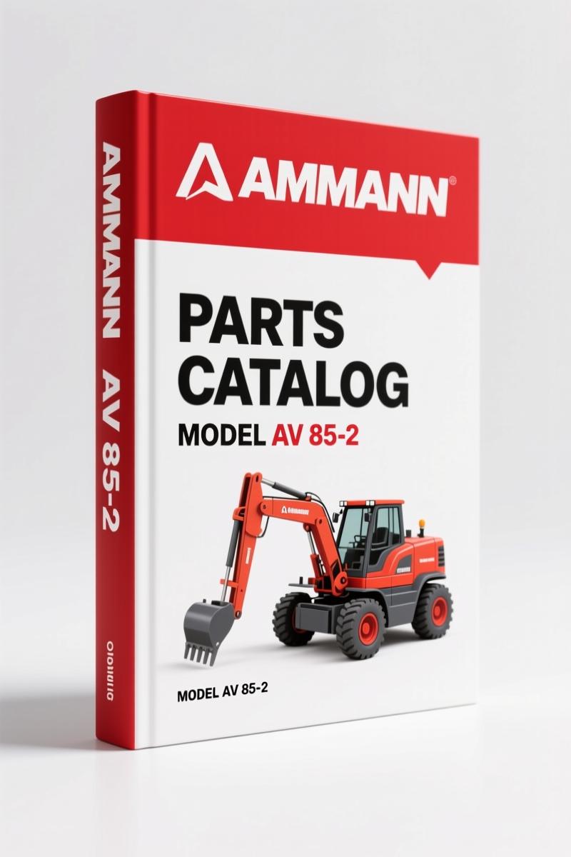 Ammann AV 85-2 2006 Parts Catalog – 280 Pages OEM Parts Index