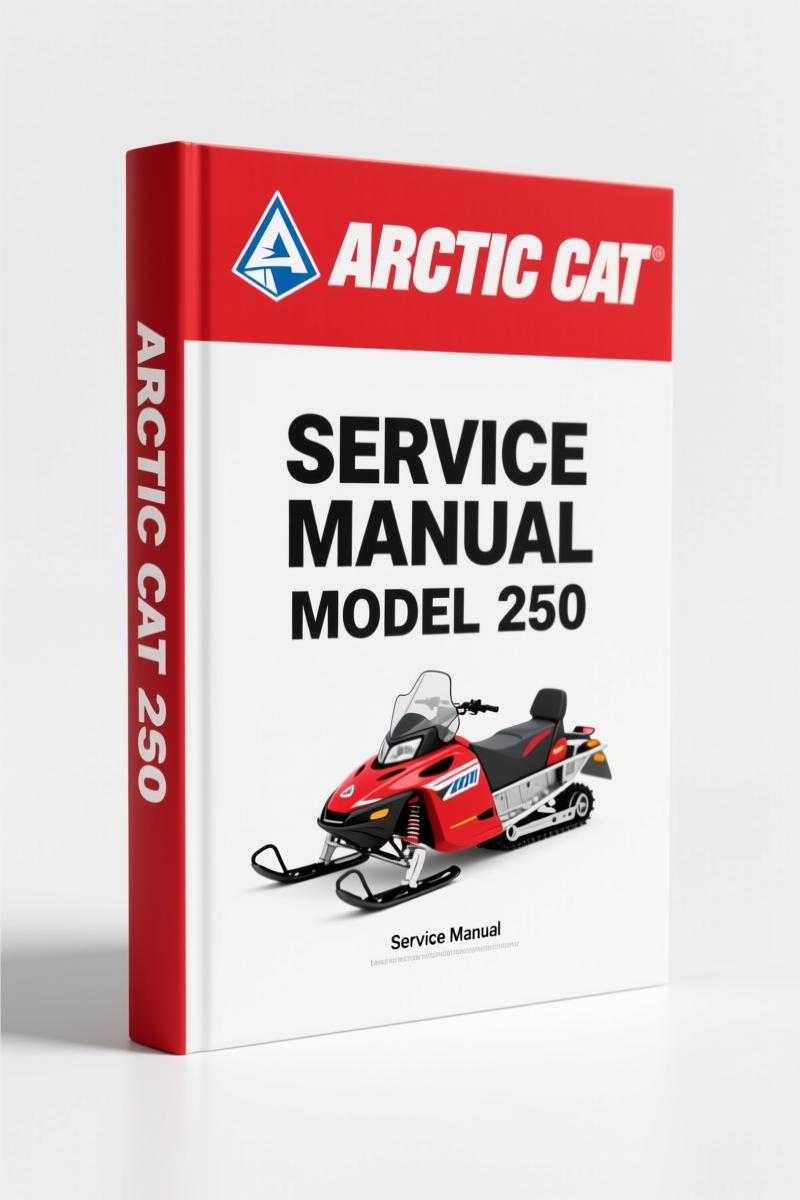 2006 Arctic Cat 250 Service Manual cover - 146 pages OEM factory manual